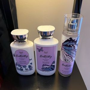 Bath&BodyWorks Butterfly set
